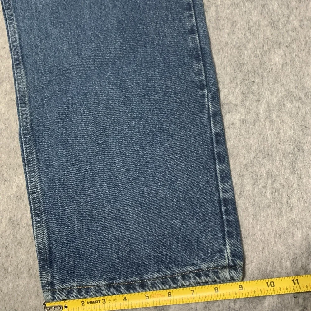 Wrangler Authentics Men's Dark Stonewash Jeans 100% Cotton (ZM200SD) Size 48x32